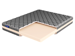 Матрас FOAM 10 LUX 200x200 19125 средней жесткости высотой 12 см 500_191_1745885